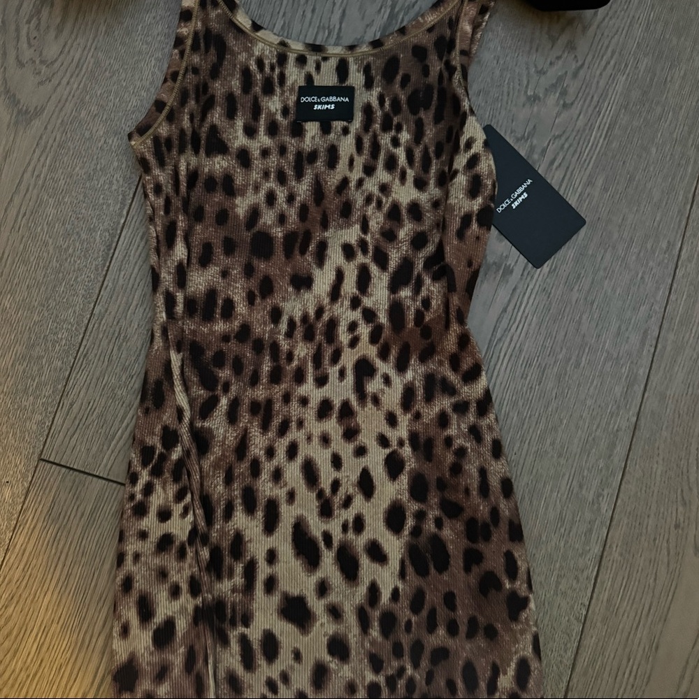 DOLCE GABBANA X SKIMS COLLAB MINI DRESS
